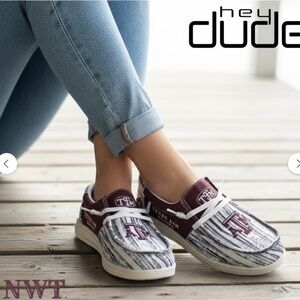 Texas A&M Aggies Hey Dude shoes - SZ 7